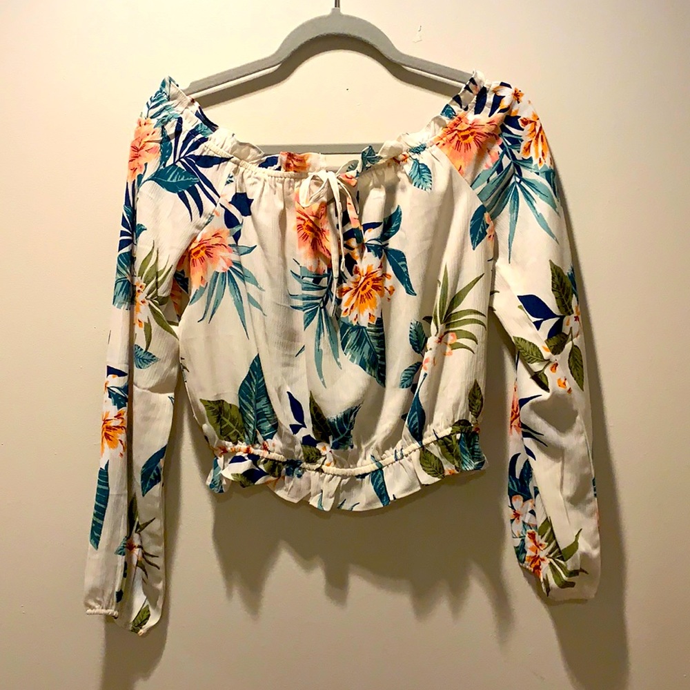 Guess tropical flow shirt